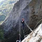 Una via ferrata di Pietrapertosa, sulle Dolomiti lucane